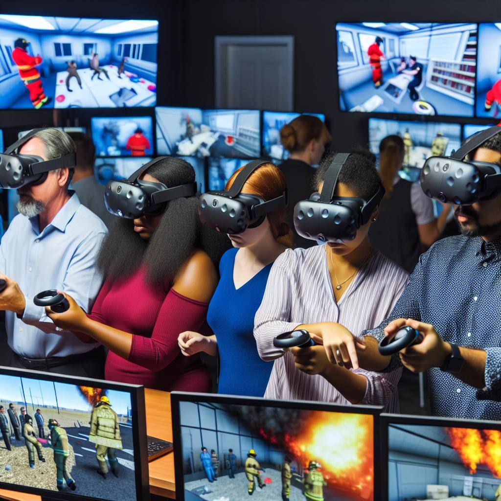 Crisis training using Virtual reality