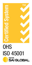 Certified System ISO 45001 YELLOW RGB@1x